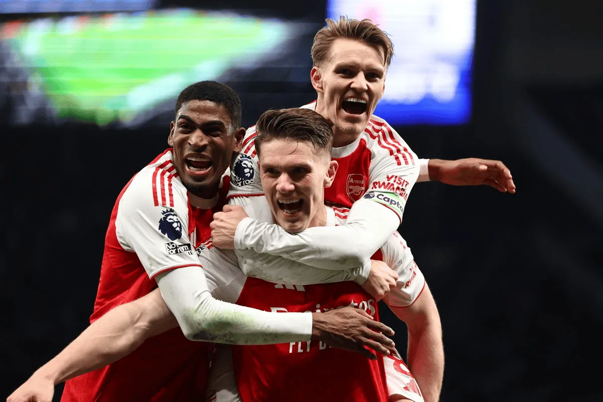 开云体育-5球1助！哲凯赖什为阿森纳出站的近7个客场比赛里共参与6球